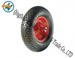 Pneumatic Nylon Wheel Used on Platform Trucks Wheel (16&quot;X4.80/4.00-8)