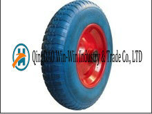 Flat Free PU Wheel for Hand Trolley Tire (3.50-8)