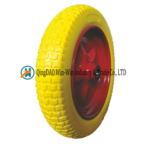 PU Foam Wheel Usde on Wheelbarrow Wheel (4.00-10)