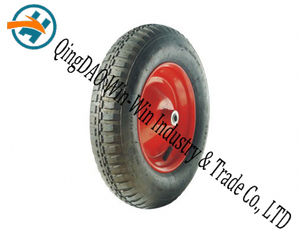 Pneumatic Rubber Wheel for Platform Trucks Wheel (14&quot;X3.50-8)
