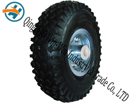 Pneumatic Rubber Wheel Used on Hand Truck (10*3.50-4)